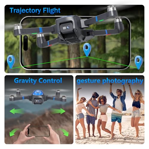 Brushless Motor Drone with 1080P Camera Blue Z9191