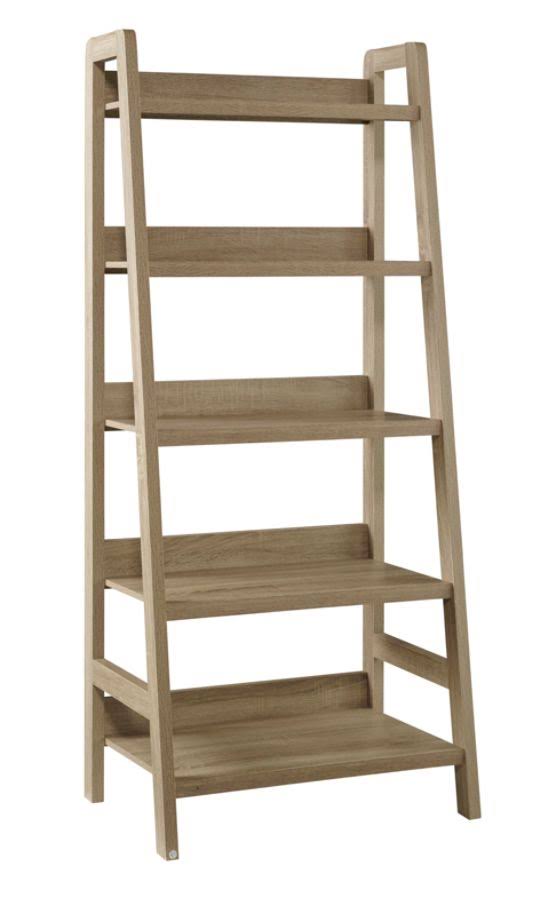 Gray Ladder Bookcase Y76105