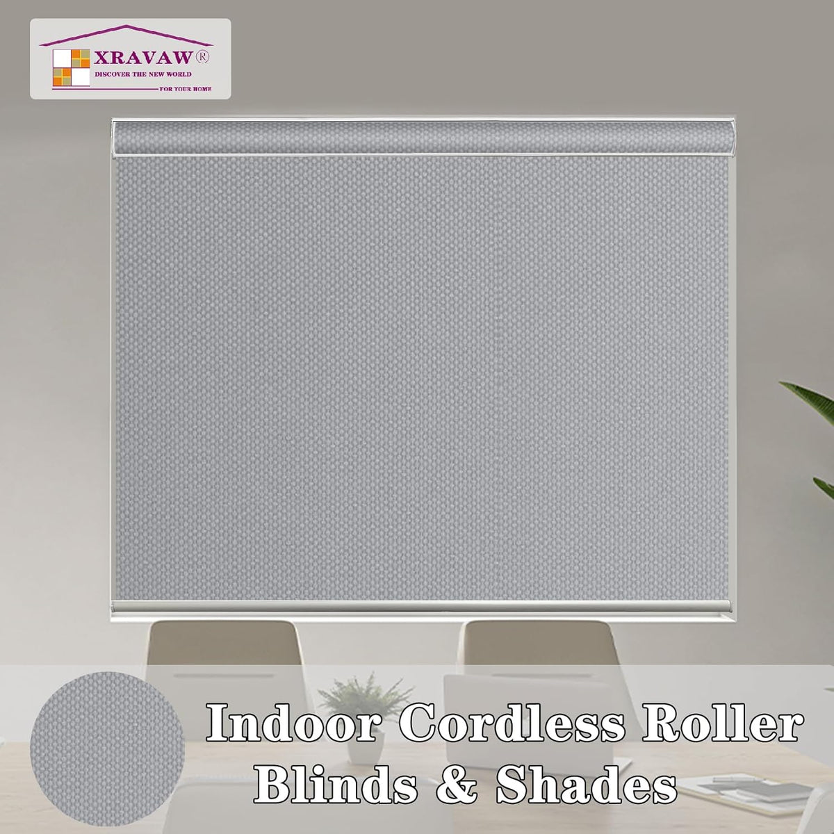 100% Blackout Thermal Insulated Window Blinds R53128