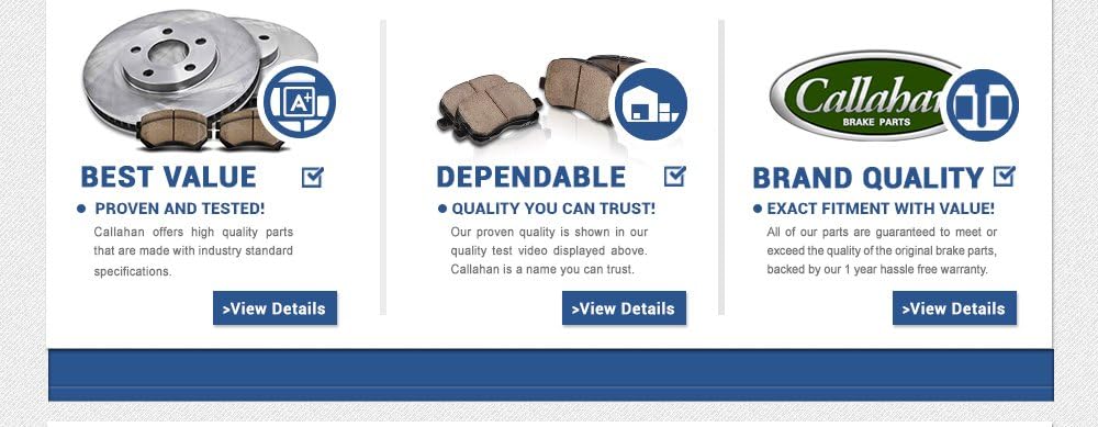 Premium OE 5 Lug Brake Disc Rotors + Ceramic Brake Pads + Hardware Z496