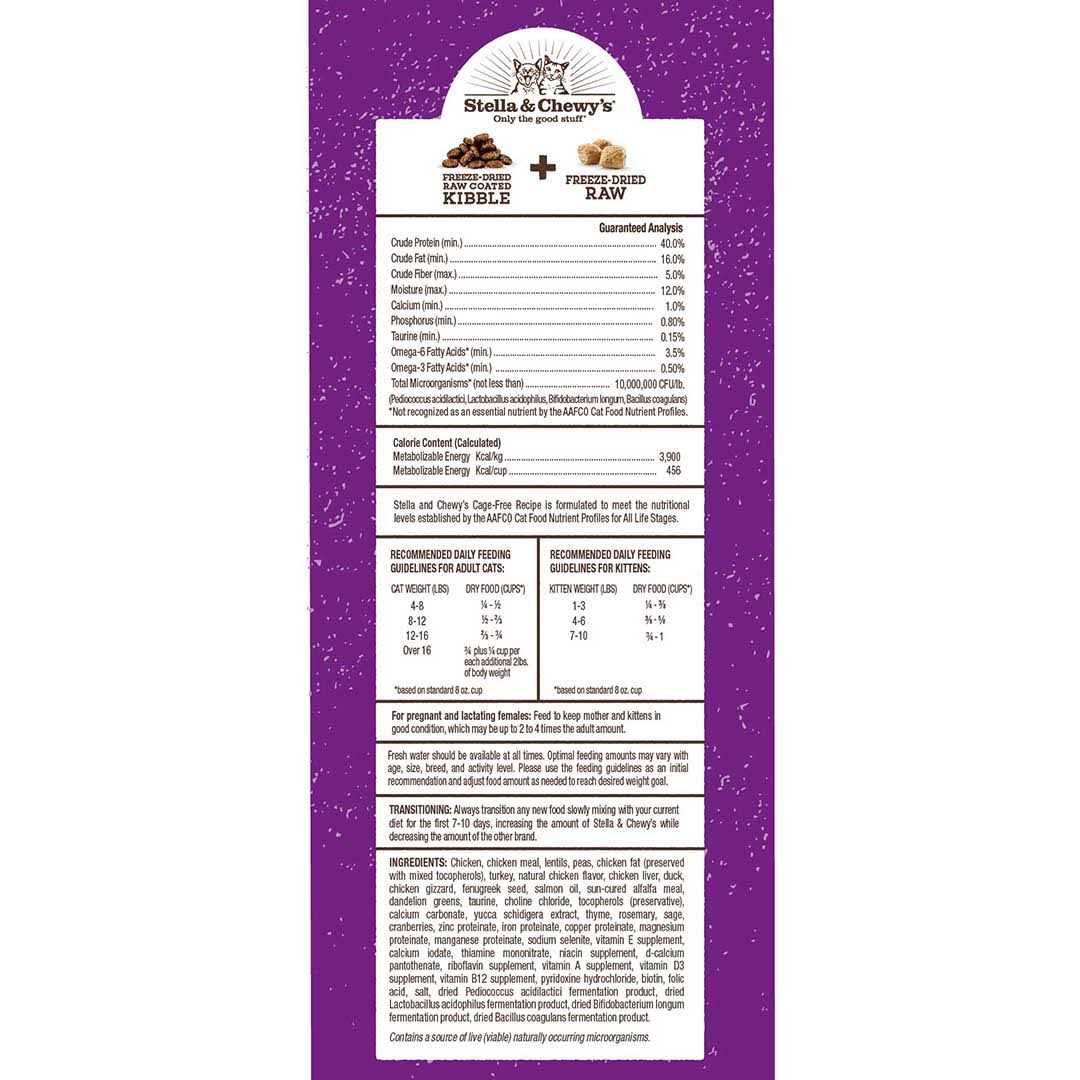 Cage-Free Recipe Dry Cat Food O783