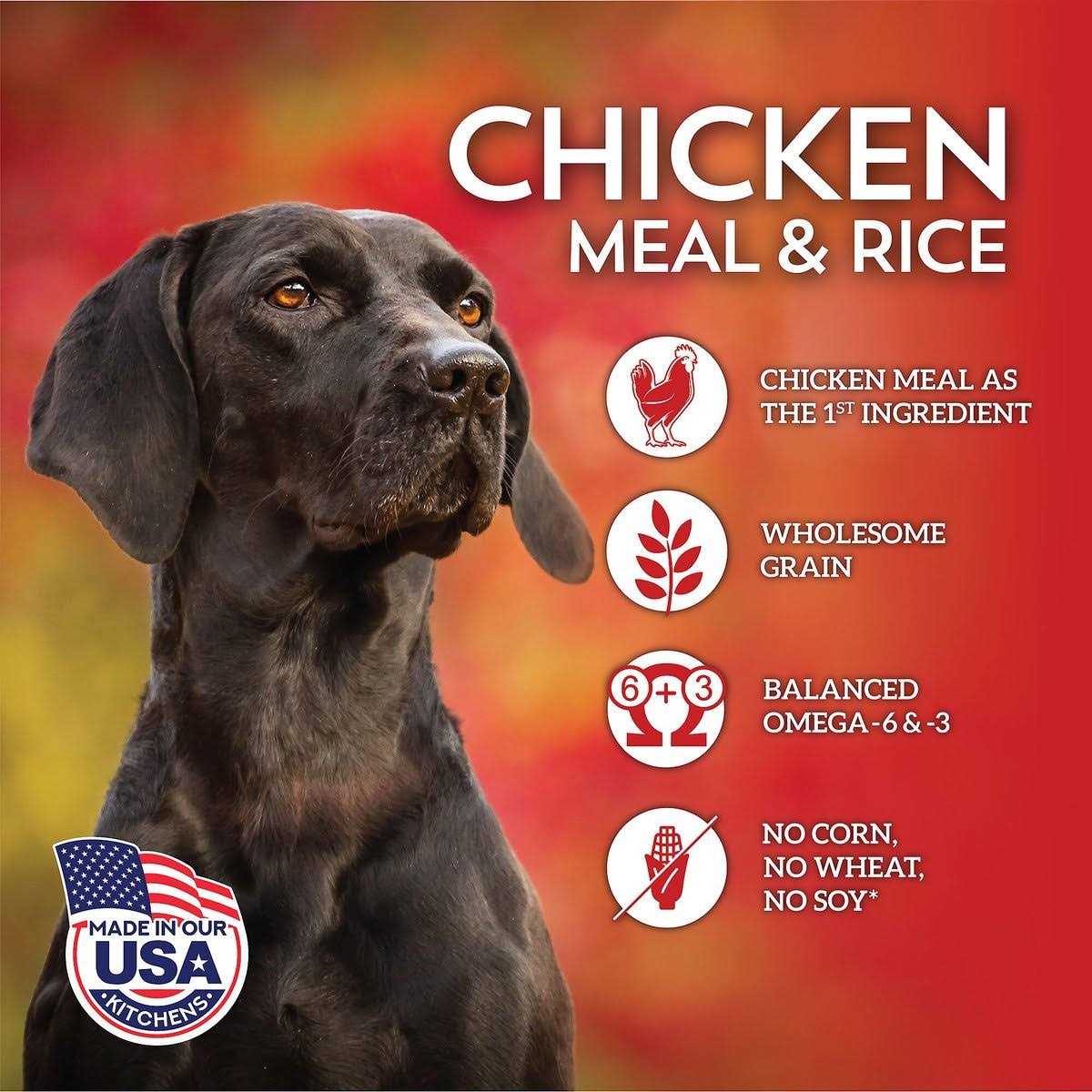 Chicken Meal & Rice Dry Dog Food Q80038