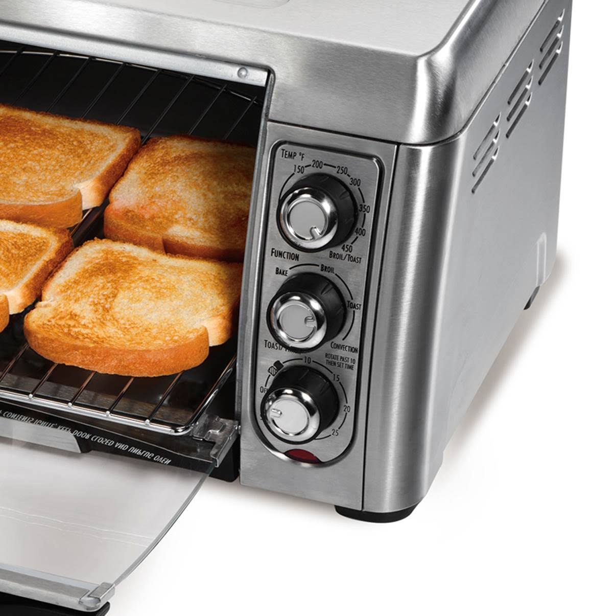 6-Slice Convection Toaster Oven Stainless Steel Q286539