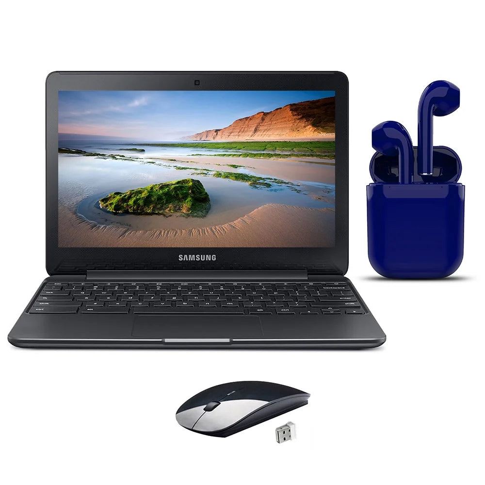Restored Samsung Chromebook 11.6-inch Intel Celeron N3060 4GB RAM 16GB SSD D1732