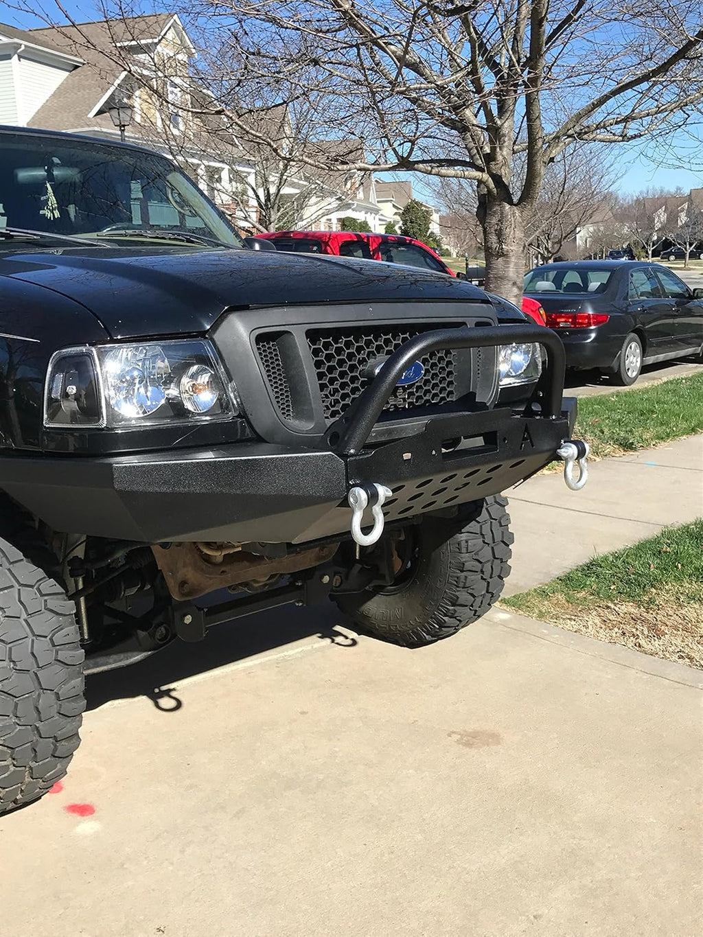 Modular Front Bumper with Bull Bar C57276