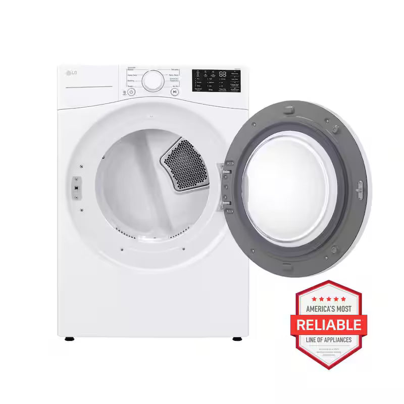 7.4 cu. ft. Vented Stackable Electric Dryer in White E83191