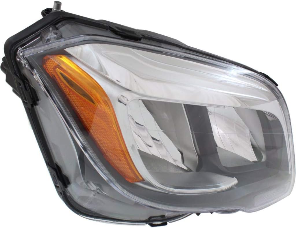 Headlight Assembly Driver and Passenger Side with Bulbs E388