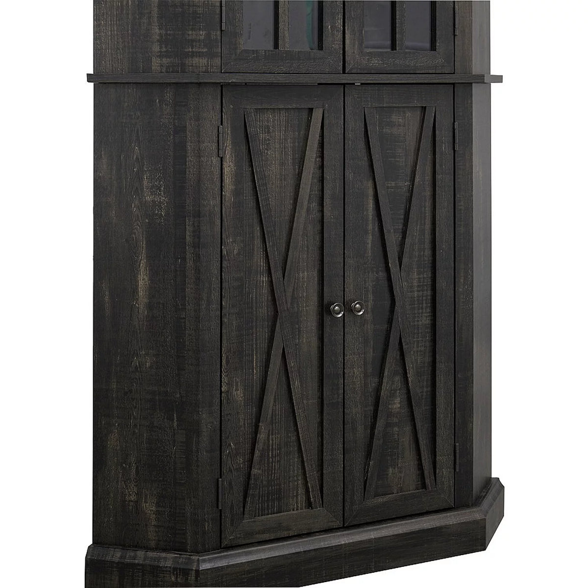 Charcoal Corner Cabinet Z15745