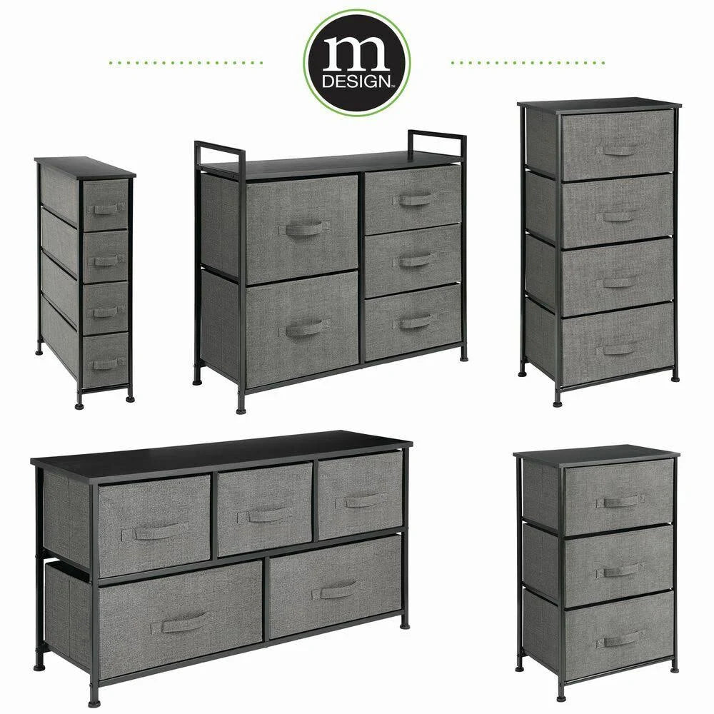 Coffee Espresso 3 Drawer Dresser Storage Tower I599