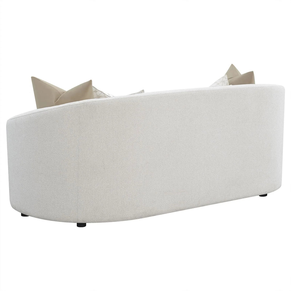 Latte Fabric Upholstered 2-piece Living Room Set J4715