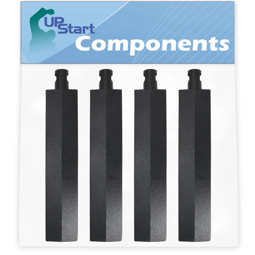 4-Pack BBQ Gas Grill Tube Burner Replacement Parts, Cast Iron, 15 3/4" E942115
