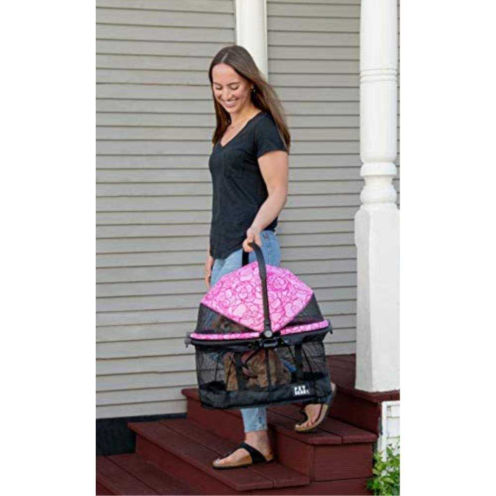 Pet Stroller Booster and Carrier Travel System R19088