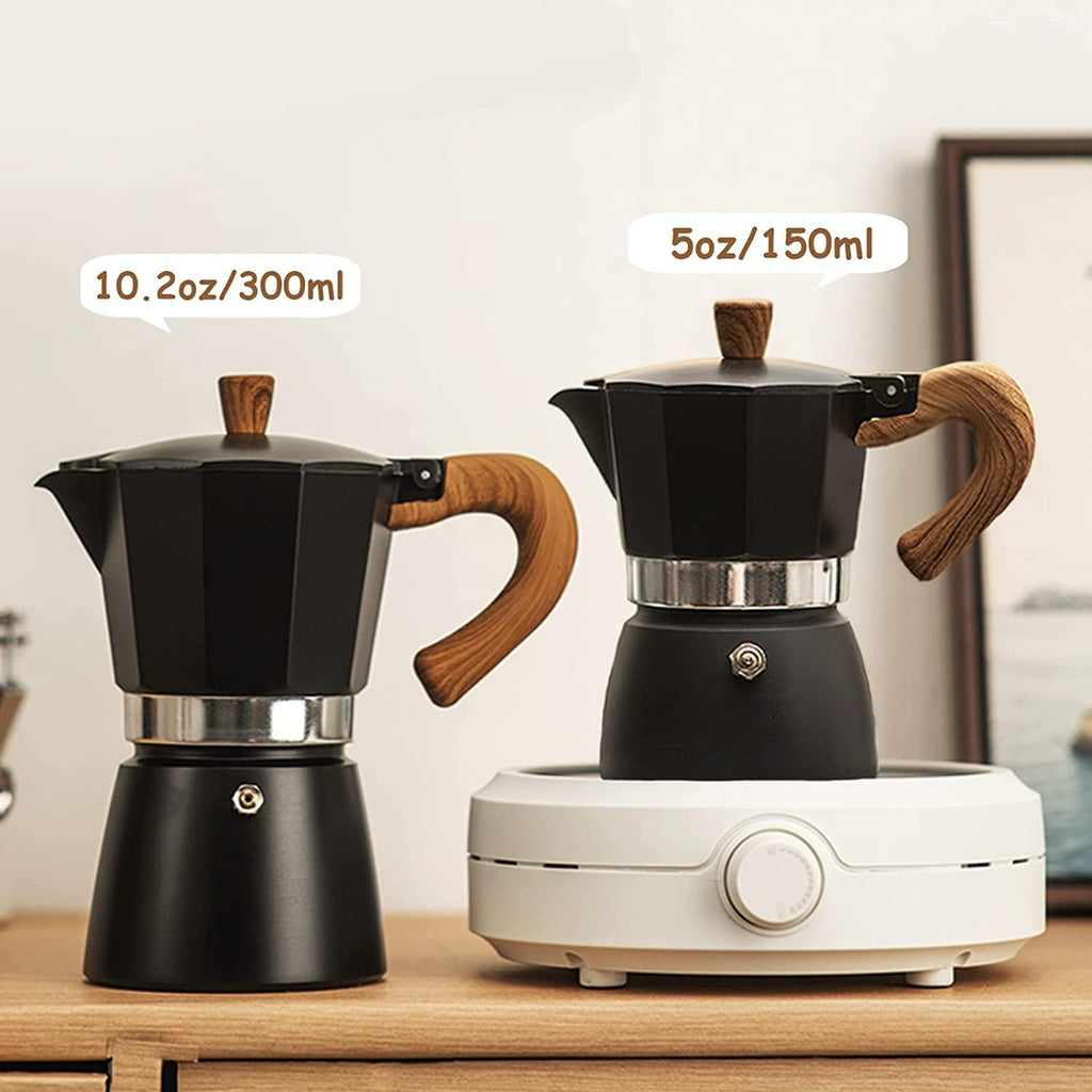 6 cup 10 OZ Aluminium Stovetop Espresso Maker M629821