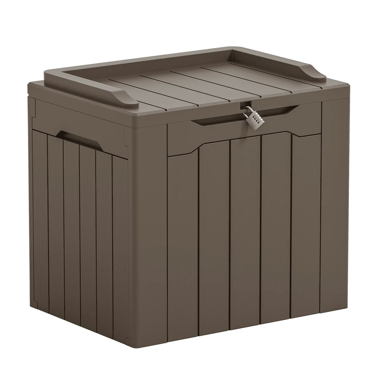 Black 32 Gallon Outdoor Resin Deck Box W9222