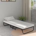 Folding Bed with Memory Foam Mattress and Wheels R13543