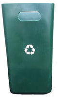 24 Gallon Indoor Green Recycling Trash Can Z688316