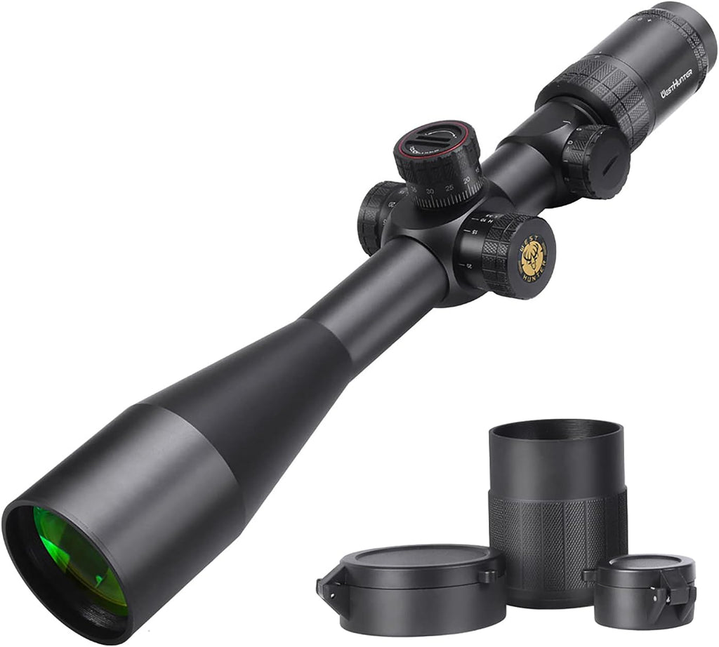 30 mm Tube First Focal Plane Illuminated Etched Glass Reticle Tactical 1/10 MIL Precision Shooting Scope F4043