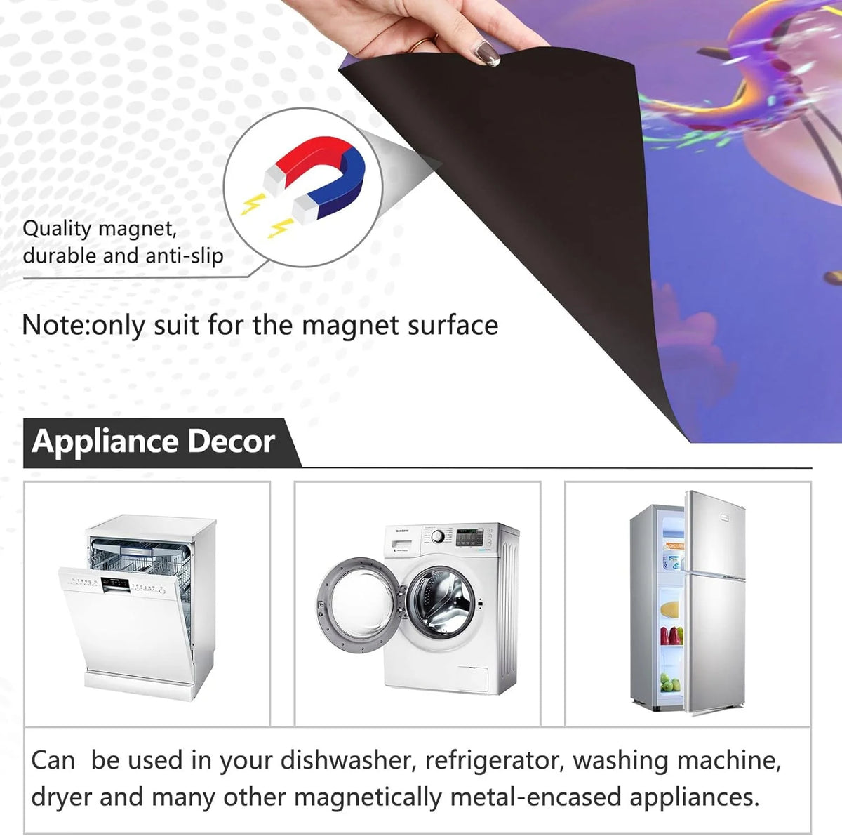 Octopus Tentacles Dishwasher Magnet Sticker 23"x26" X739318