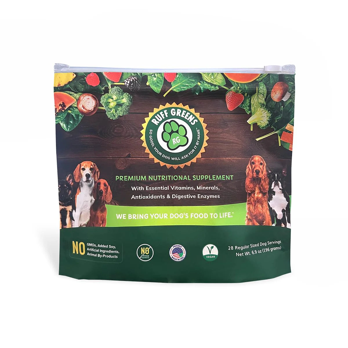 Dog Vitamin & Mineral Supplement Powder 6.9 Ounce H6827