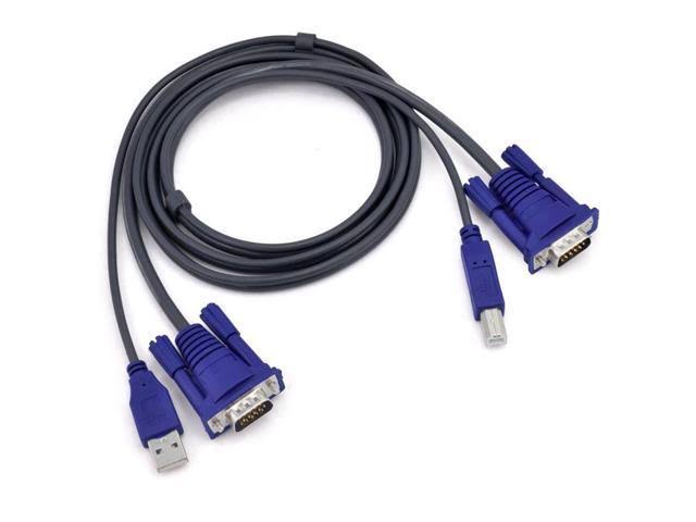 8 Port USB KVM VGA Switch with Cable B155