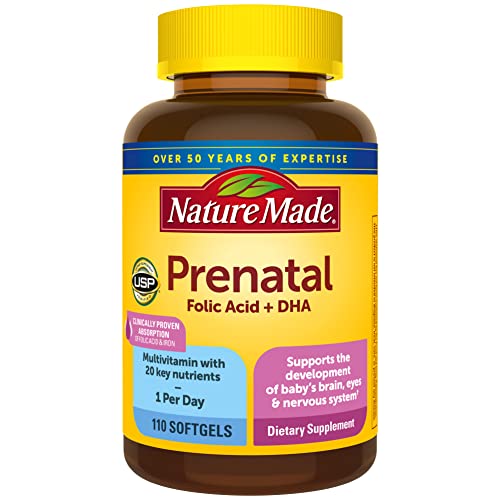 Prenatal Vitamin and Mineral Supplement 110 Softgels N257