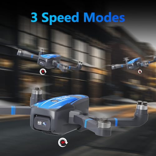 Brushless Motor Drone with 1080P Camera Blue Z9191
