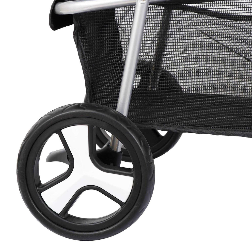 3 Wheel Foldable Pet Stroller with Storage Basket M387