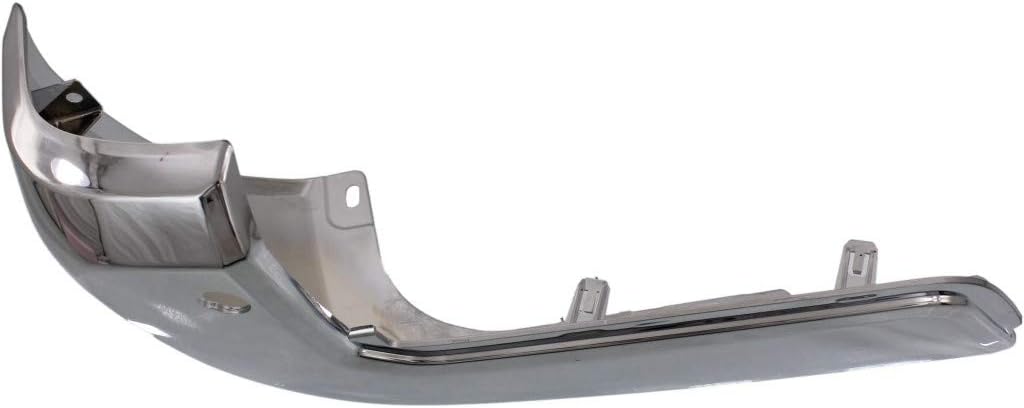 Toyota Tacoma Rear Chrome Plastic Bumper End Pair D7004
