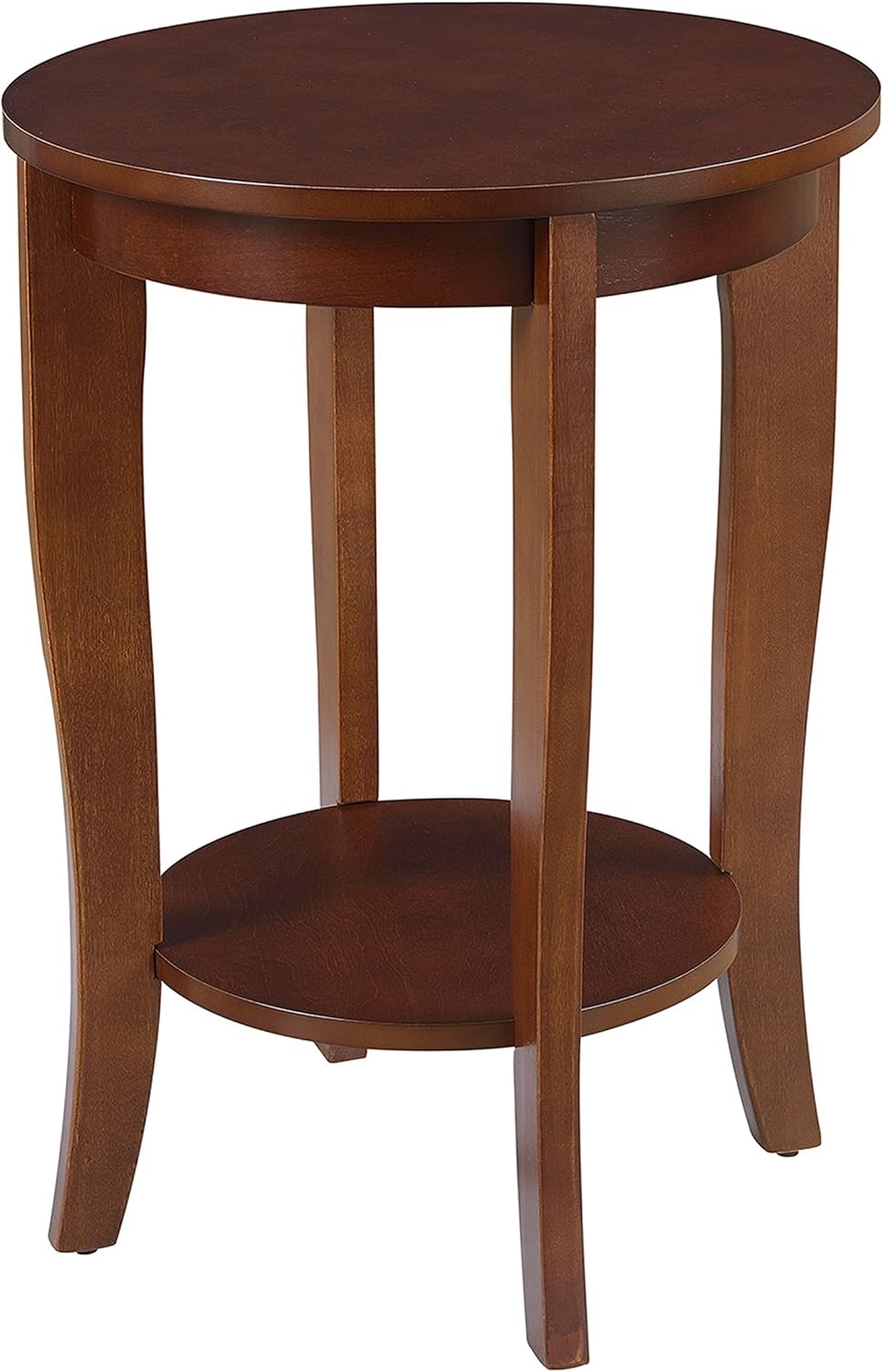 Espresso Round End Table Z811978