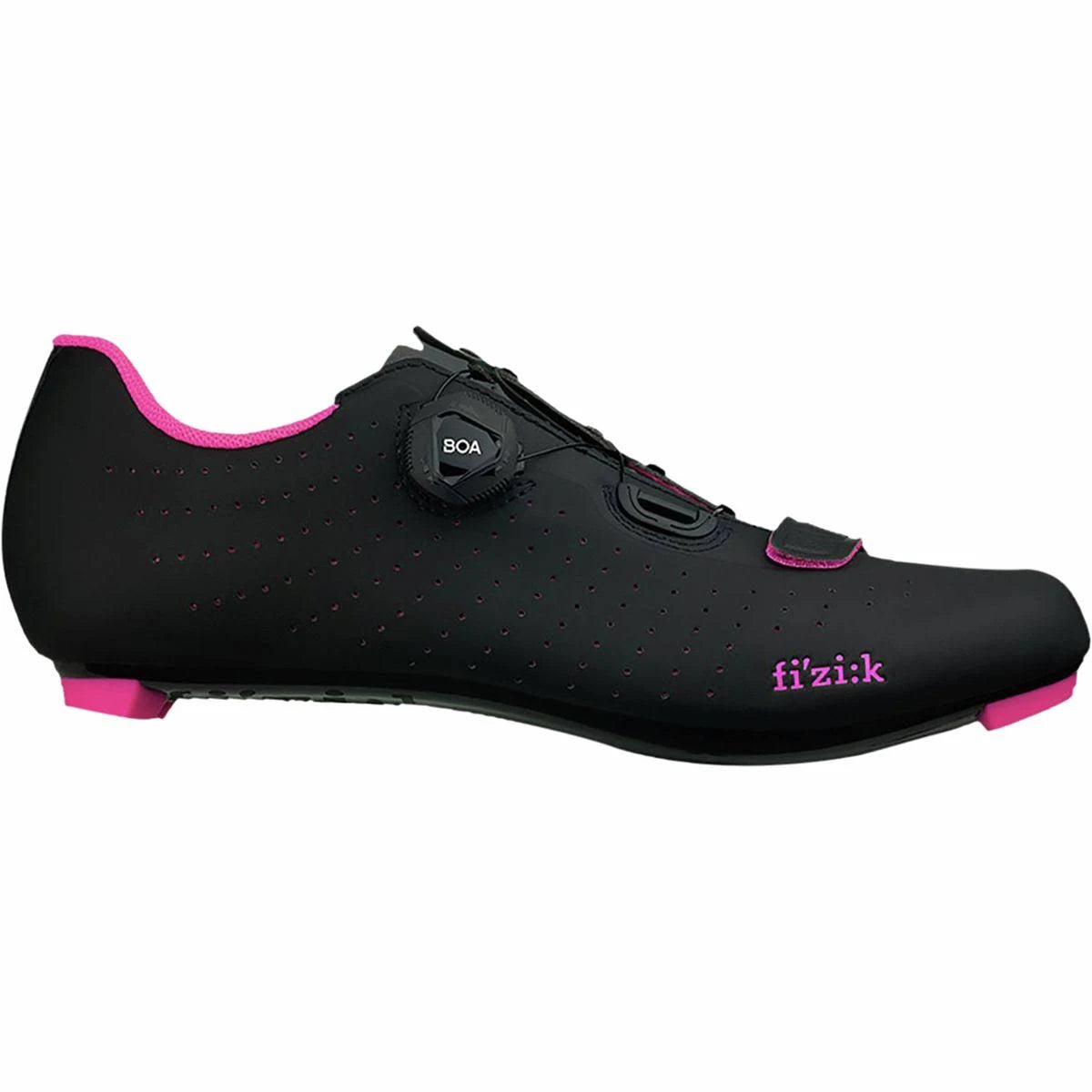 Black/Pink Fluo Road Cycling Shoes N64221