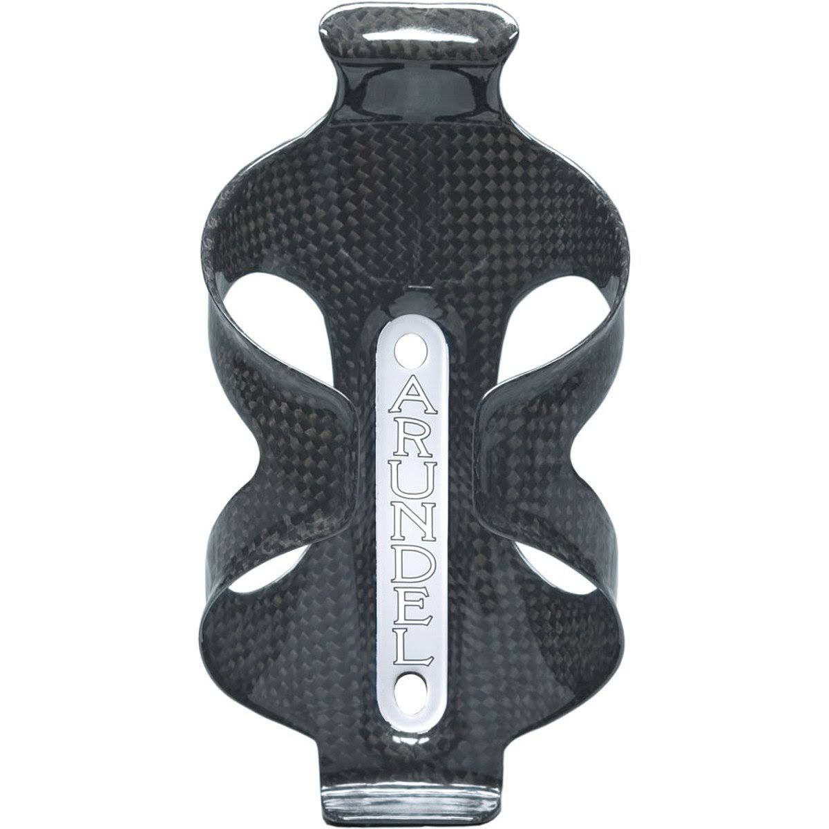 Silver Carbon Water Bottle Cage V105731