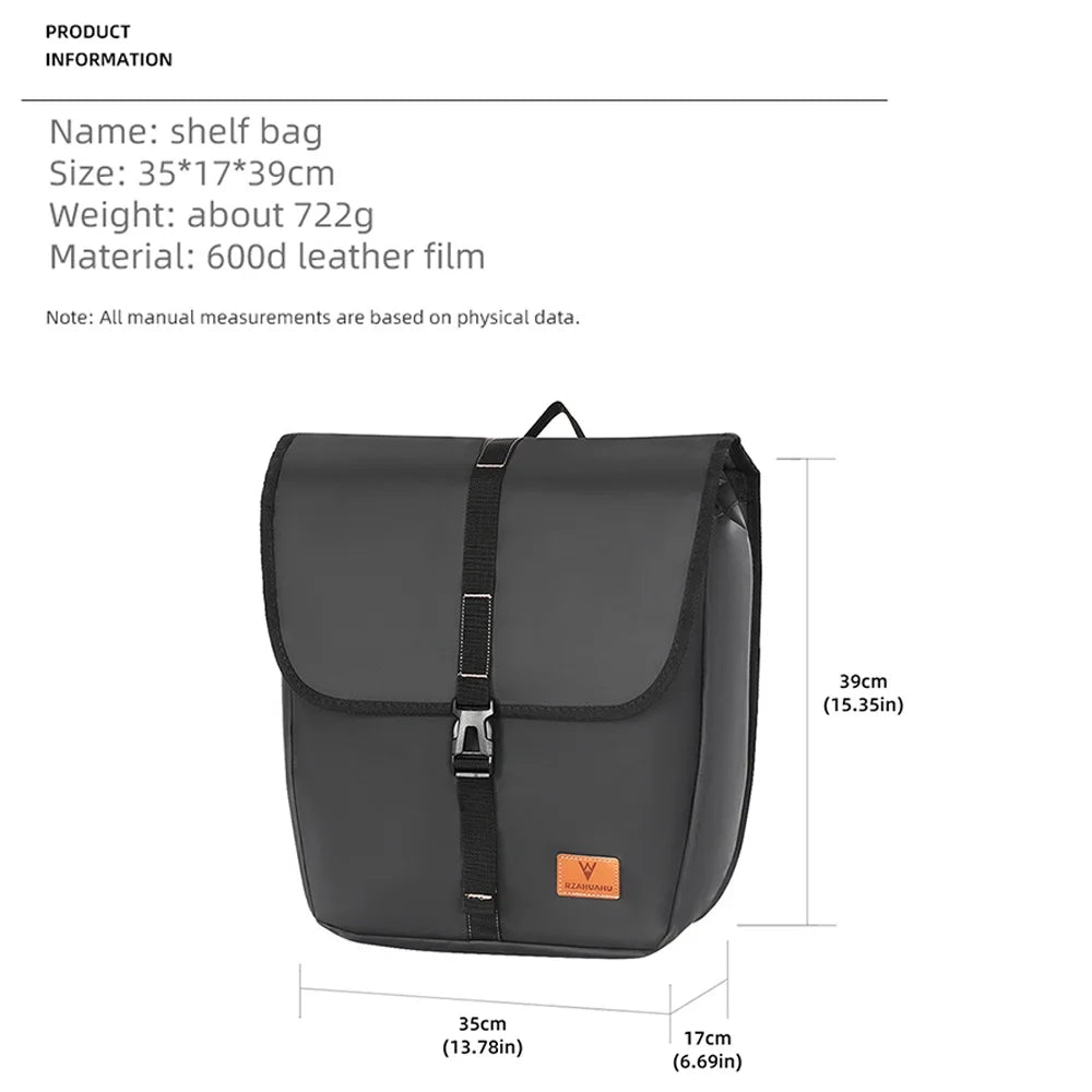 Waterproof Bike Panniers Bag 2pcs Set D3061