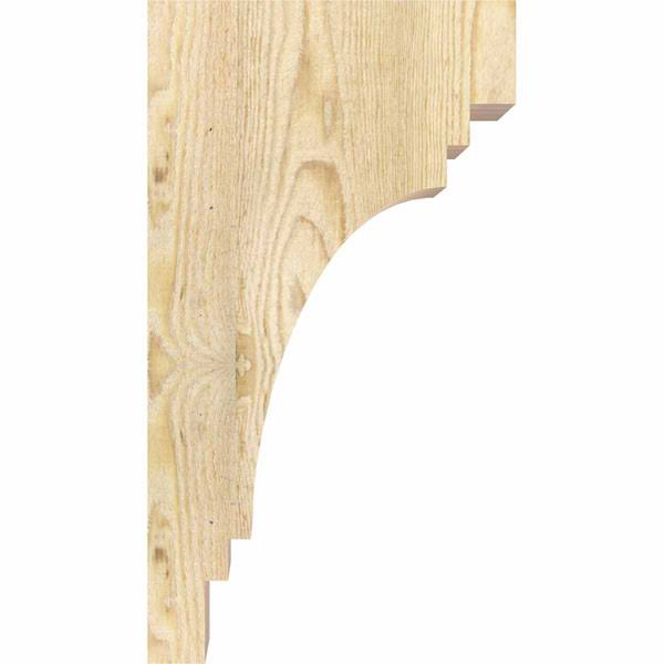 6x22W x 10x22D x 18x22H Douglas Fir Corbel W660