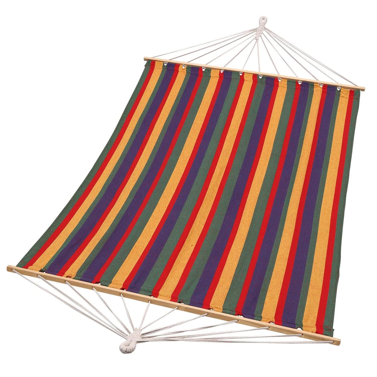 Cotton Hammock for 2 Persons 5ft Wide 420 lbs Capacity Q9182