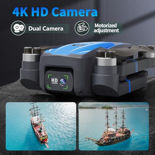 Brushless Motor Drone with 1080P Camera Blue Z9191