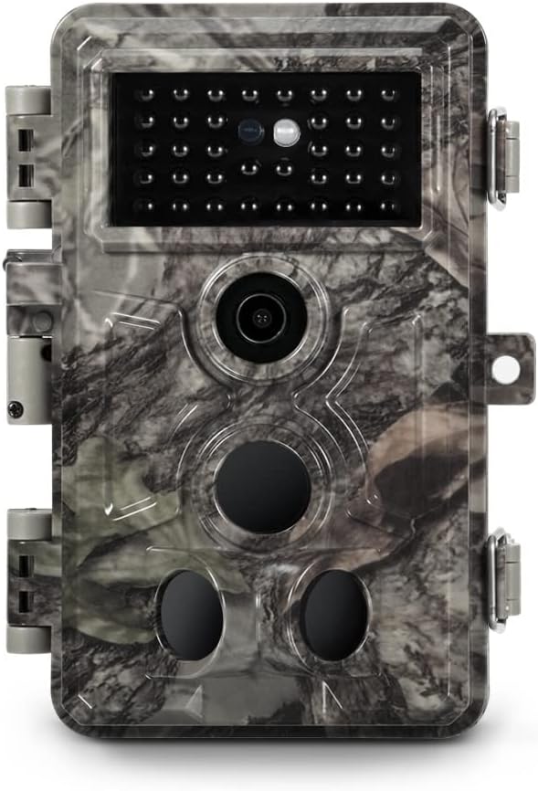24MP 1296P Trail Camera with 75ft Night Vision Waterproof Q713
