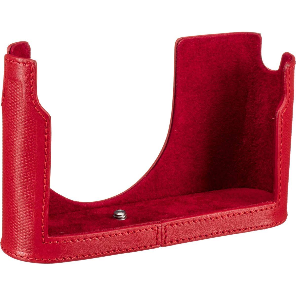 Leather Protector Digital Camera Red A582503