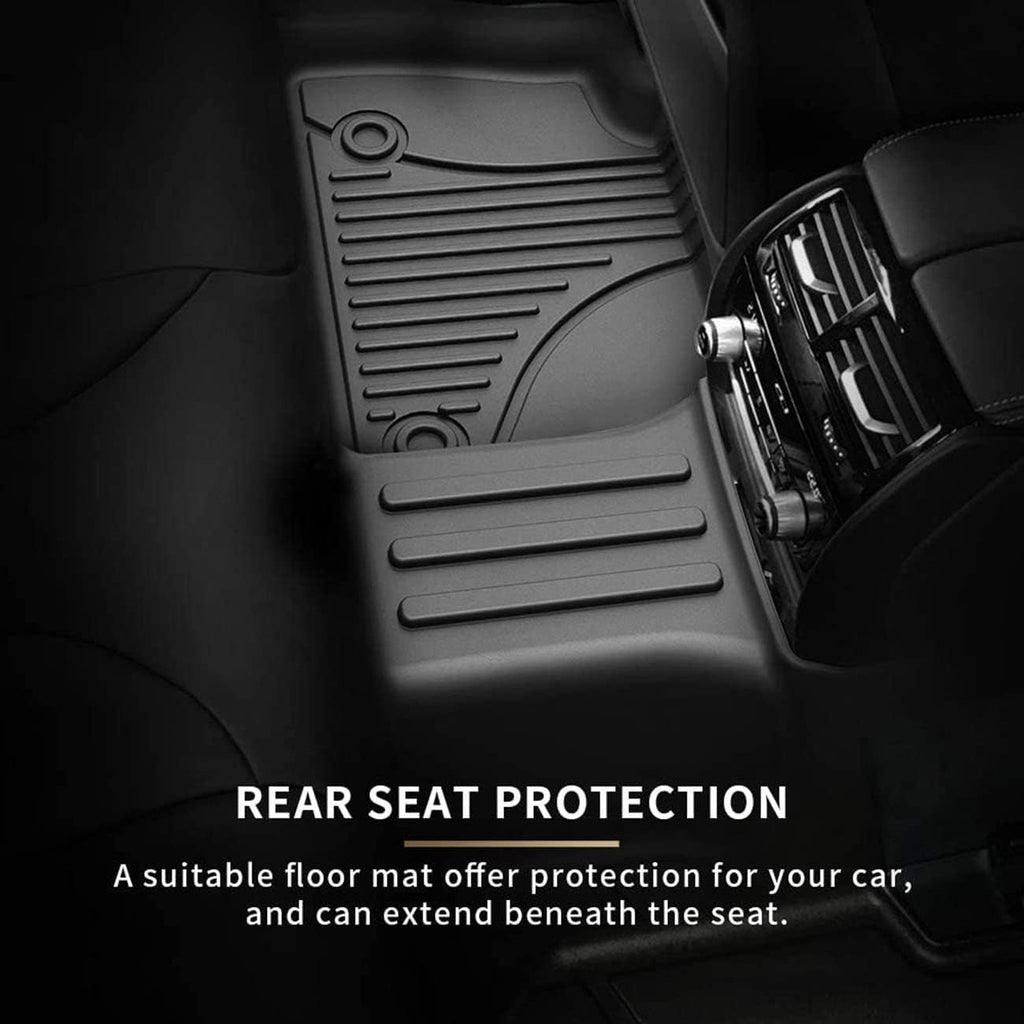 All Weather TPE Car Floor Mats Full Set X85876