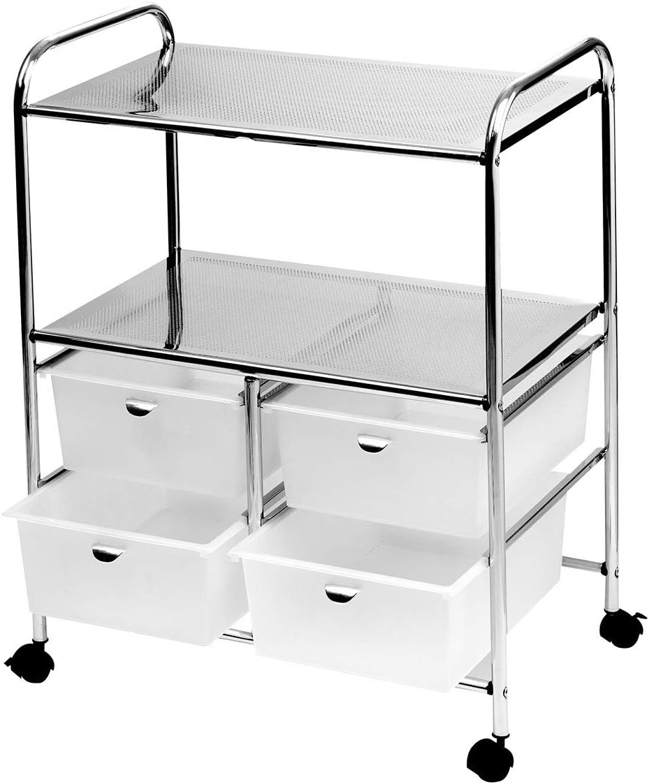 White Work Cart G76754