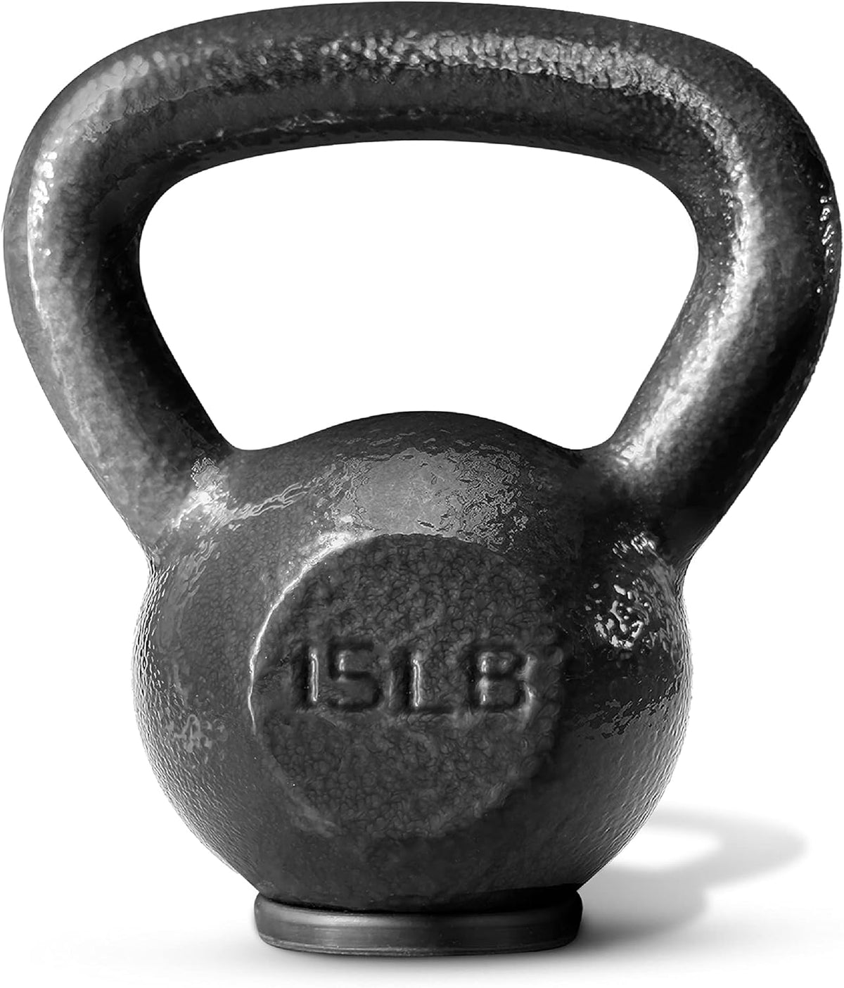 Solid Rubber Base Cast Iron Kettlebell Weights Set, Pack of 2 O89667