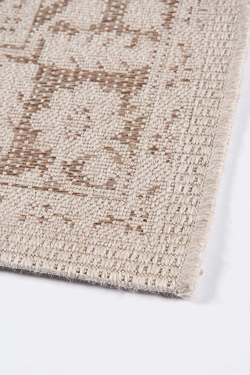 Beige Runner Area Rug L599