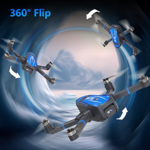 Brushless Motor Drone with 1080P Camera Blue Z9191