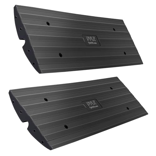 Heavy Duty Rubber Threshold Curb Ramp O50757