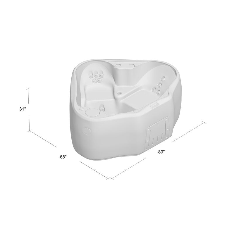 Oval Plug And Play Hot Tub E894523