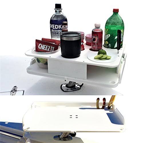 Boat Bar and Bait Table Combo with Rod Holder Mount P760