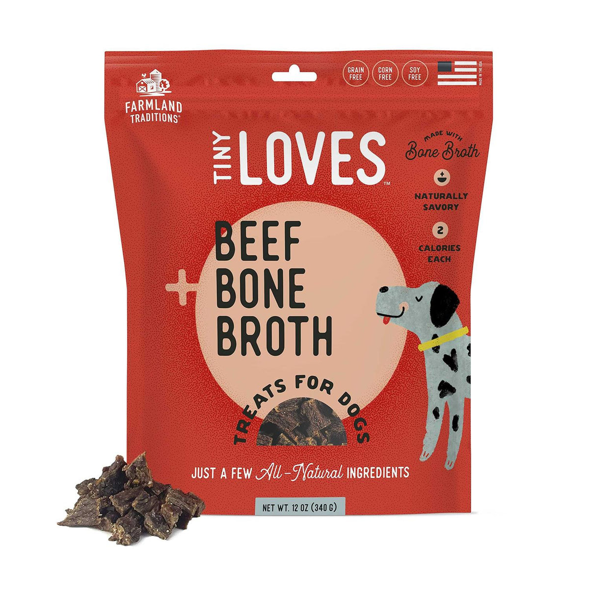 Beef with Bone Broth Flavored Jerky Dog Treats Q775176