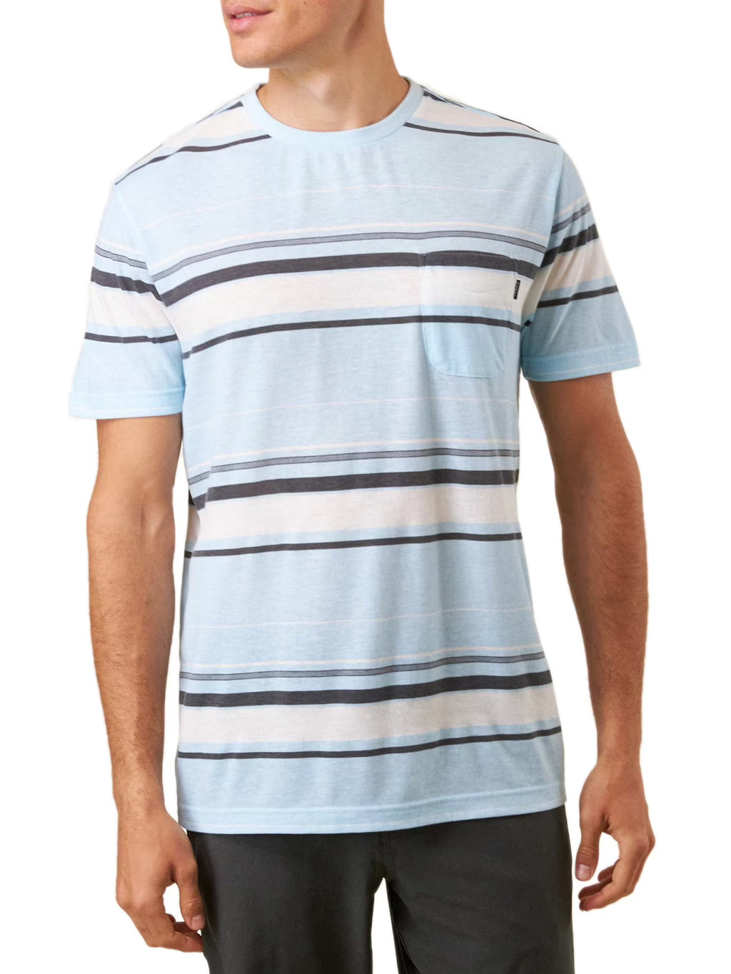 Light blue Crew Neck Sweatshirt U170