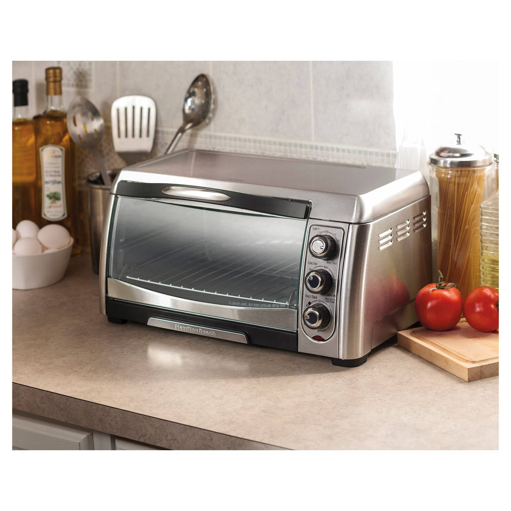 6-Slice Convection Toaster Oven Stainless Steel Q286539
