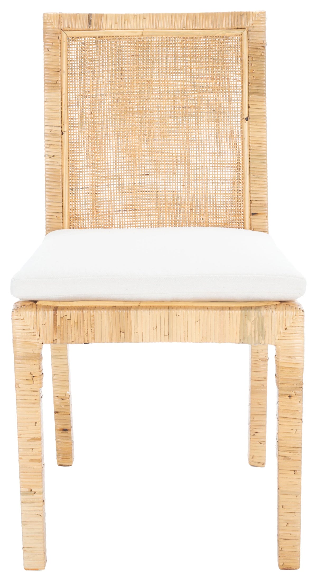 Cane Dining Chair with Cushion, Set of 2 O5073