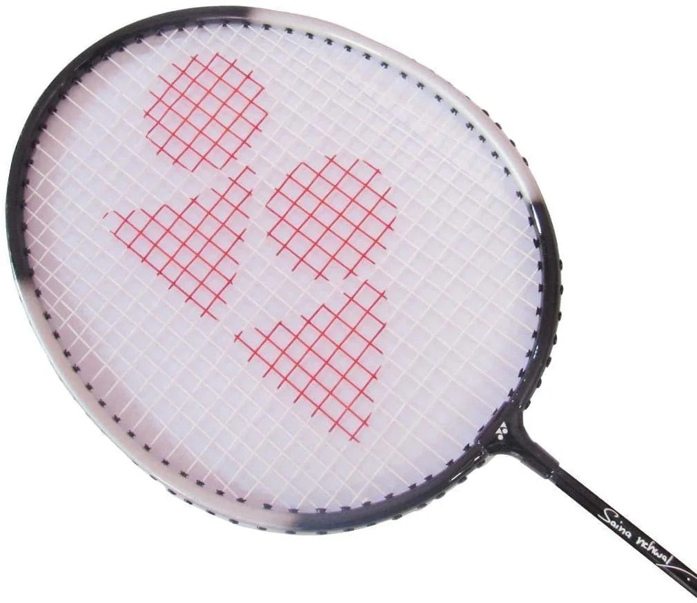 Badminton Racket with Full Cover Steel Shaft Pack of 2 W770881